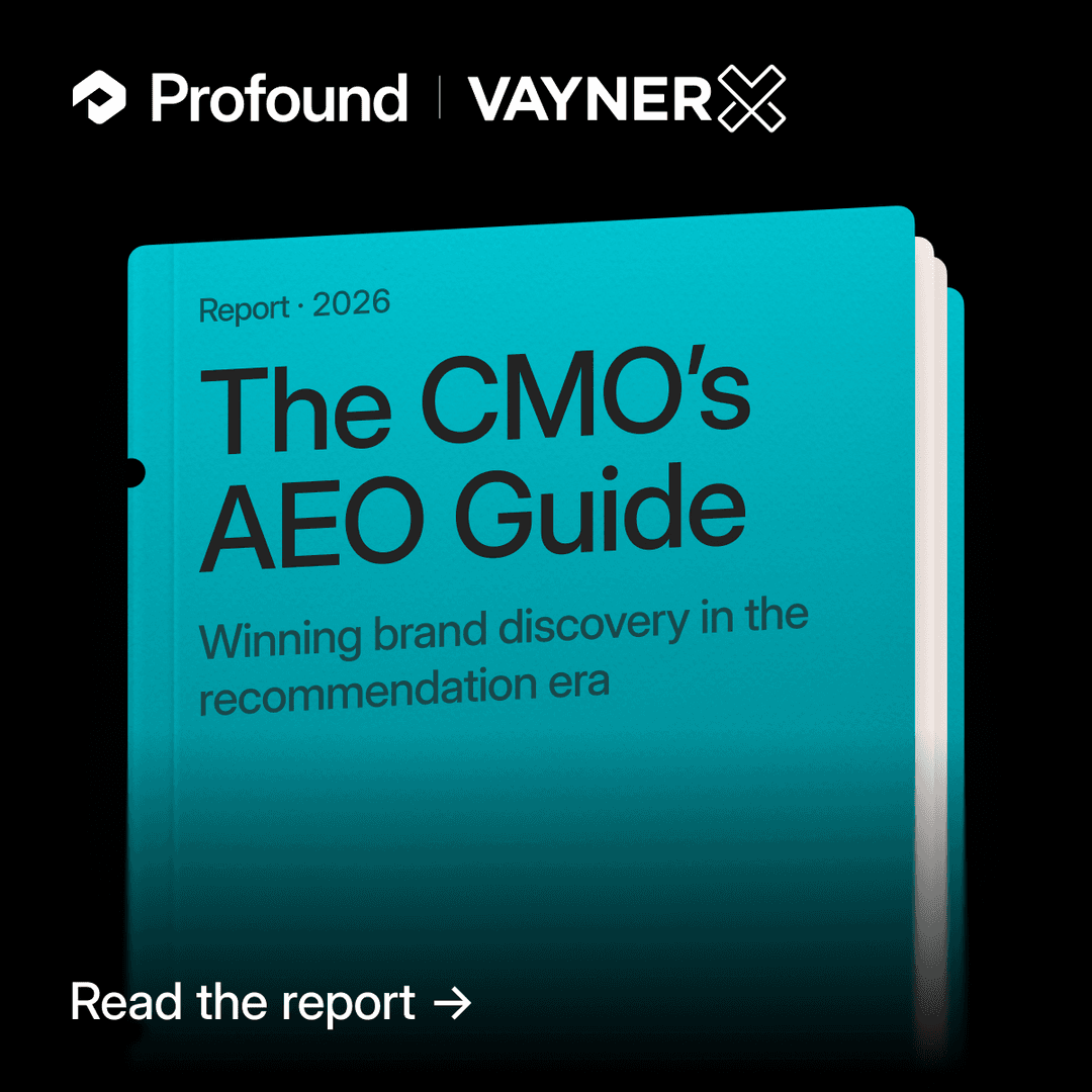 The CMO's AEO Guide: Winning brand discovery in the recommendation era